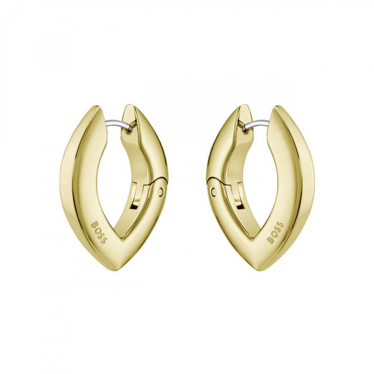 Fiora Gold Plated Hoop Earrings