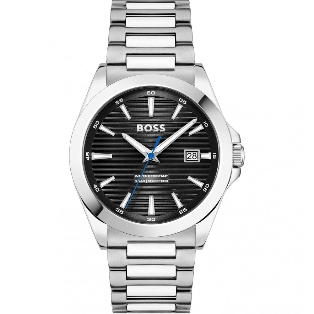 Gents Strike 41mm Black Dial Watch