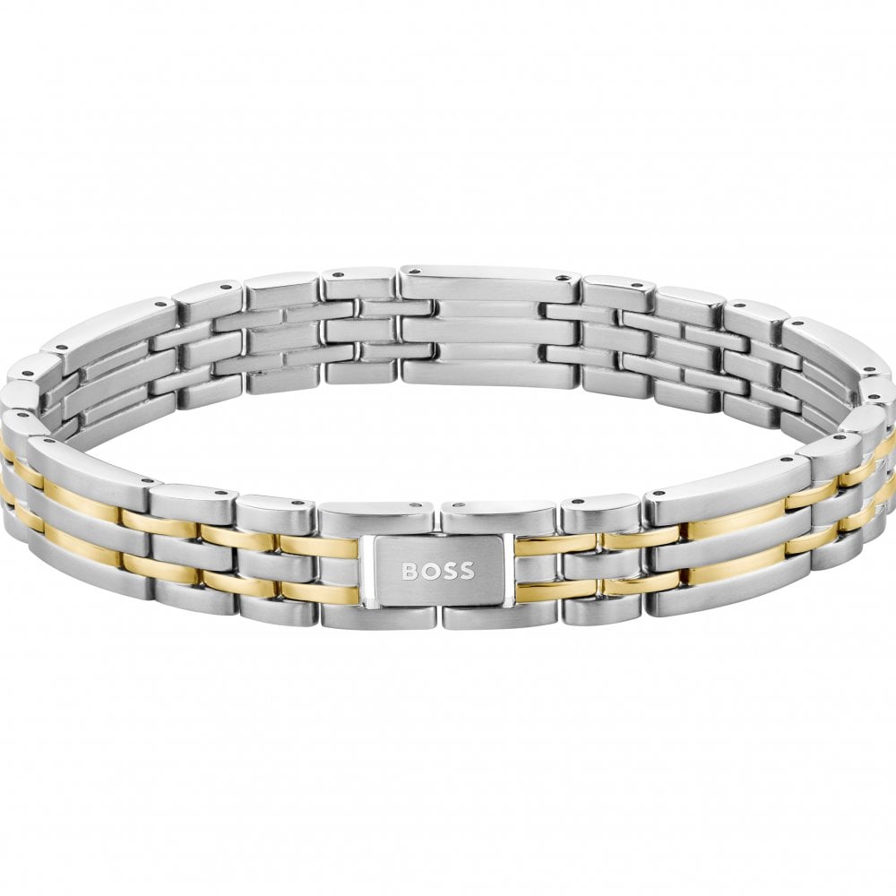 Wesley Multi Link Gold Plated Bracelet