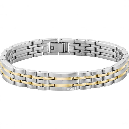 Wesley Multi Link Gold Plated Bracelet