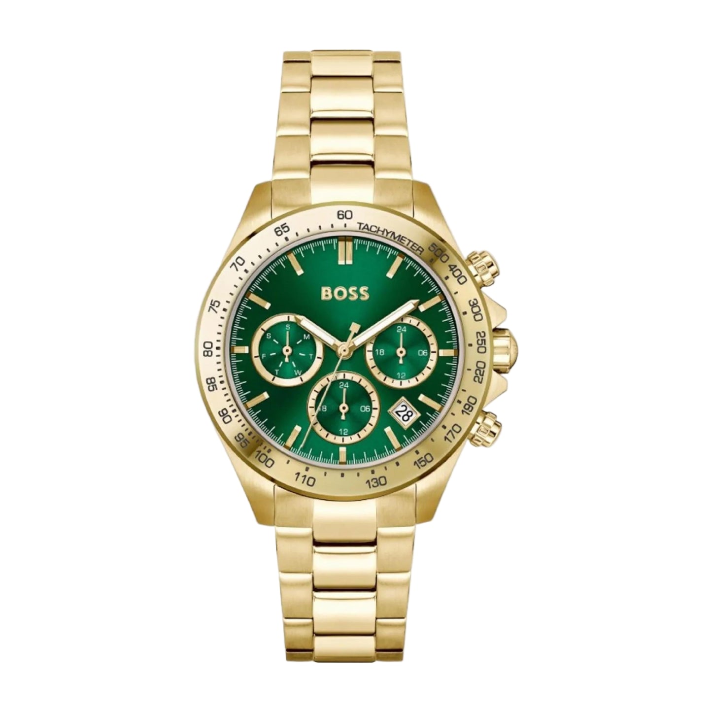 Novia Green Chronograph Ladies BOSS Watch