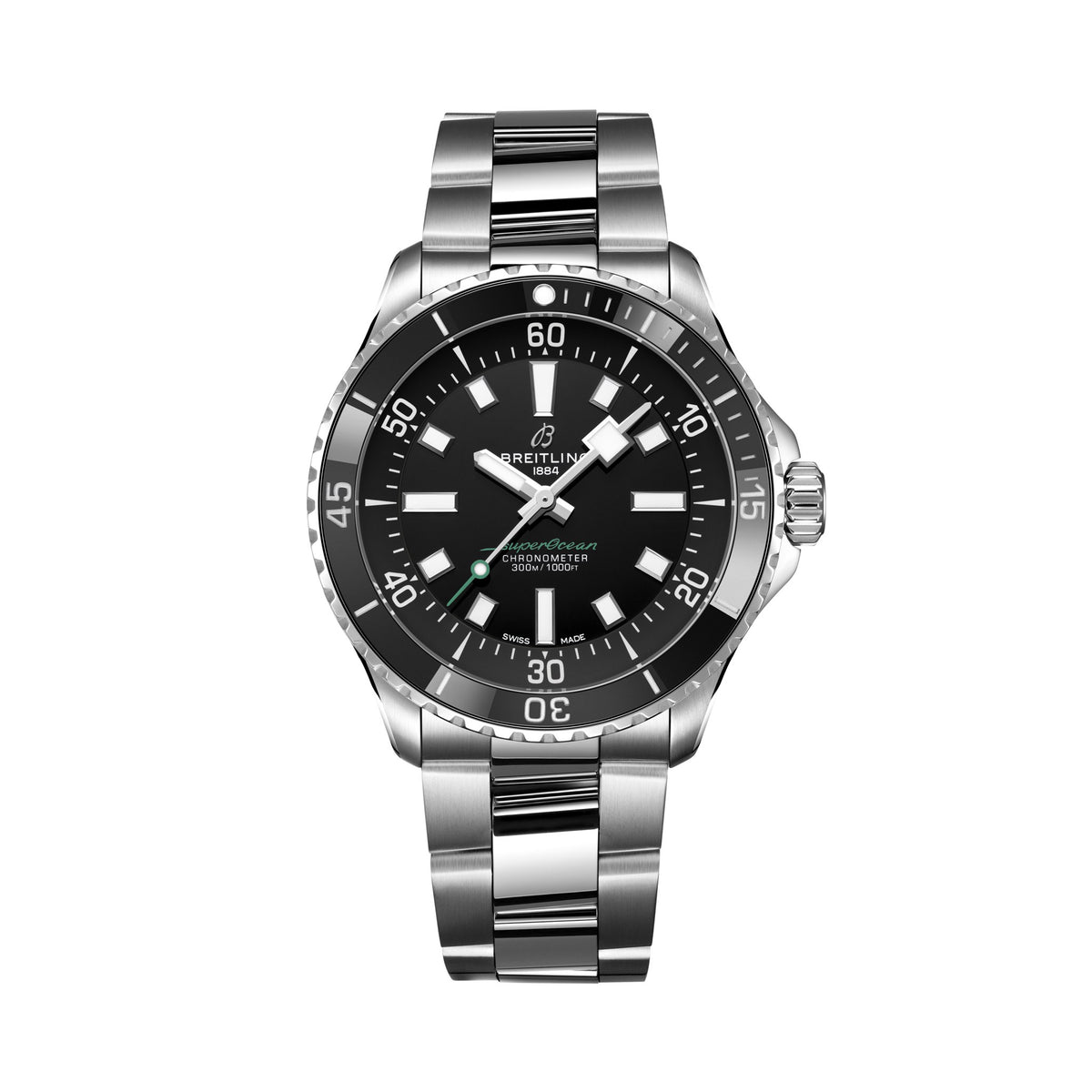 Breitling Superocean Automatic 42 UK Edition Black Bracelet