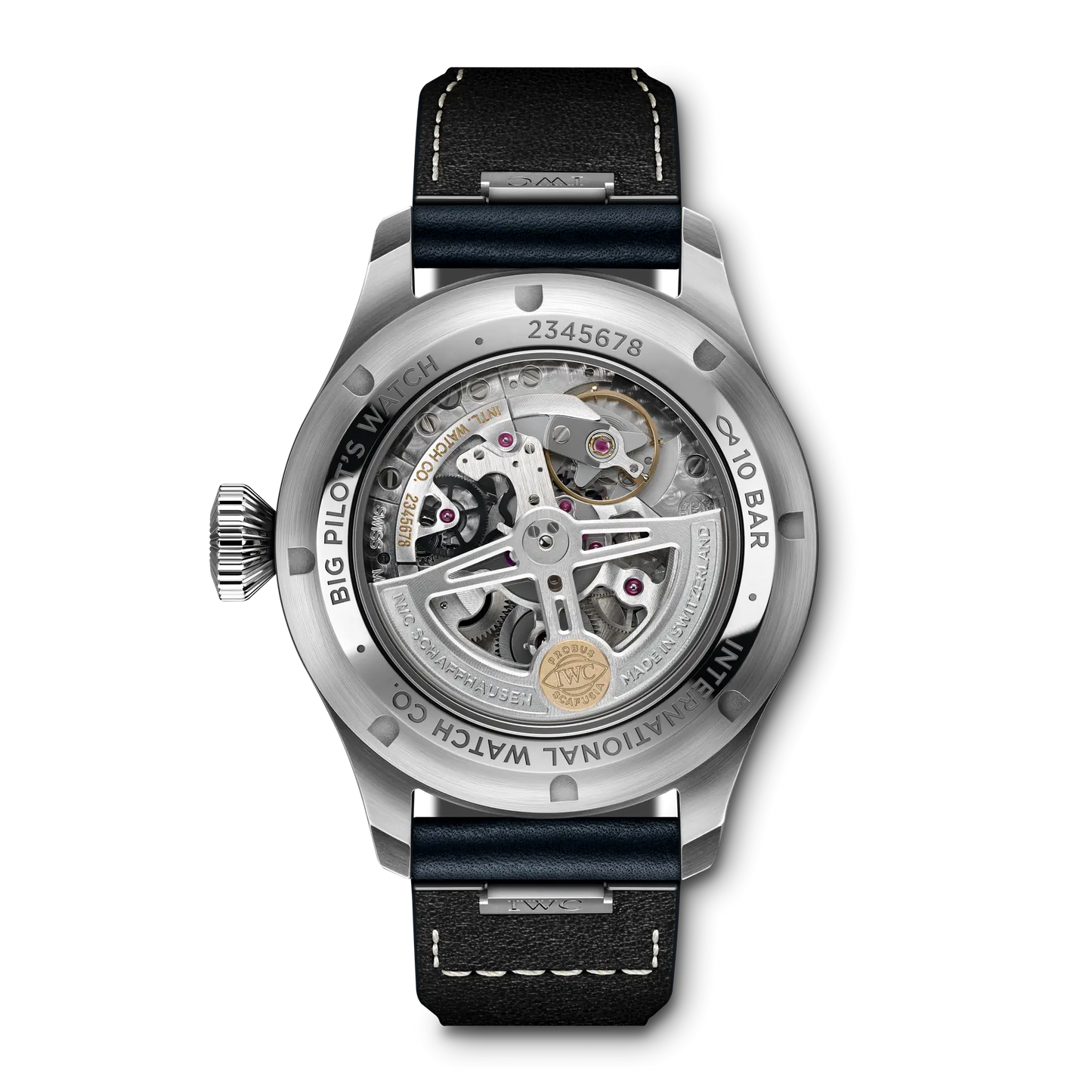 Big Pilot’s Watch 43 Leather Strap Watch