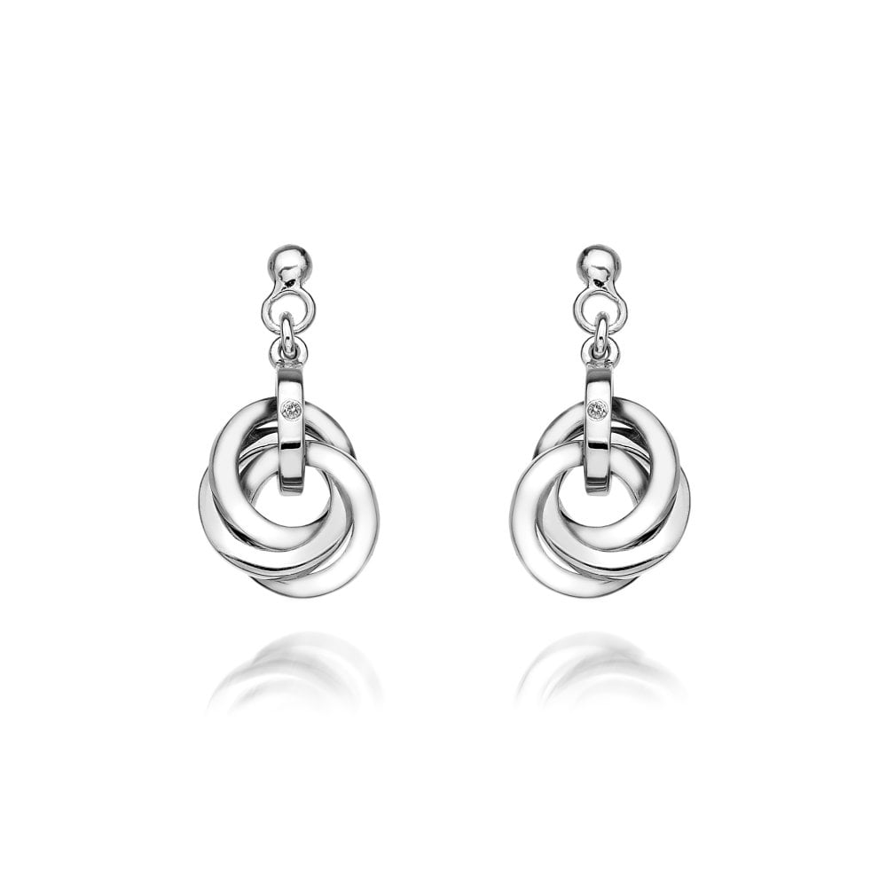 Silver Russian Ring Earrings