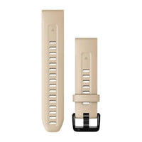 Garmin QuickFit 20 Watch Bands - Limestone Silicone