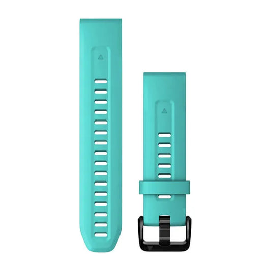 Garmin QuickFit 20 Watch Bands - Aqua Silicone