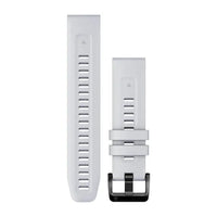 Garmin QuickFit 22 Watch Bands - Carrara white silicone