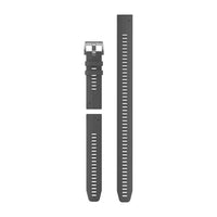 Garmin QuickFit 22 Watch Bands - Slate Grey Silicone (3-piece Dive Set)