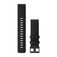Garmin QuickFit 26 Watch Bands - Heathered Black Nylon