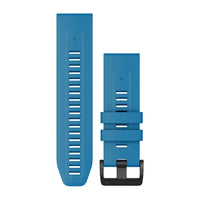 Garmin QuickFit 26 Watch Bands - Cirrus Blue Silicone