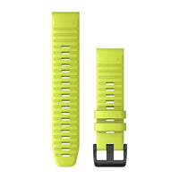 Garmin QuickFit 26 Watch Bands - Amp Yellow Silicone