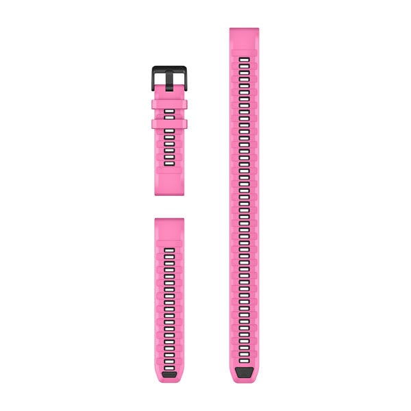 Garmin QuickFit 22 Watch Bands - Pink Aurora Silicone (3-piece Dive Set)