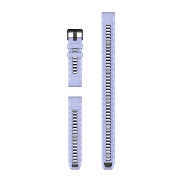 Garmin QuickFit 22 Watch Bands - Blueberry Silicone (3-piece Dive Set)