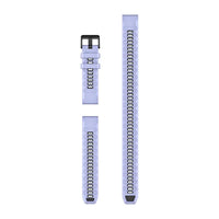 Garmin QuickFit 22 Watch Bands - Blueberry Silicone (3-piece Dive Set)