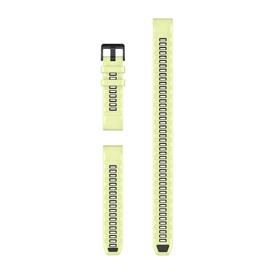 Garmin QuickFit 26 Watch Bands - Citron Silicone (3-piece Dive Set)