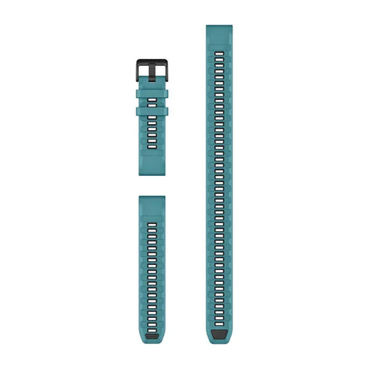 Garmin QuickFit 26 Watch Bands - Turquoise Silicone (3-piece Dive Set)