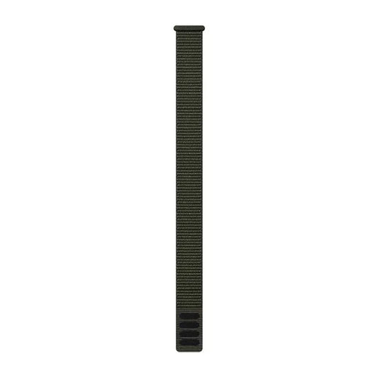 Garmin QuickFit 26 Watch Bands - UltraFit Nylon Strap Moss