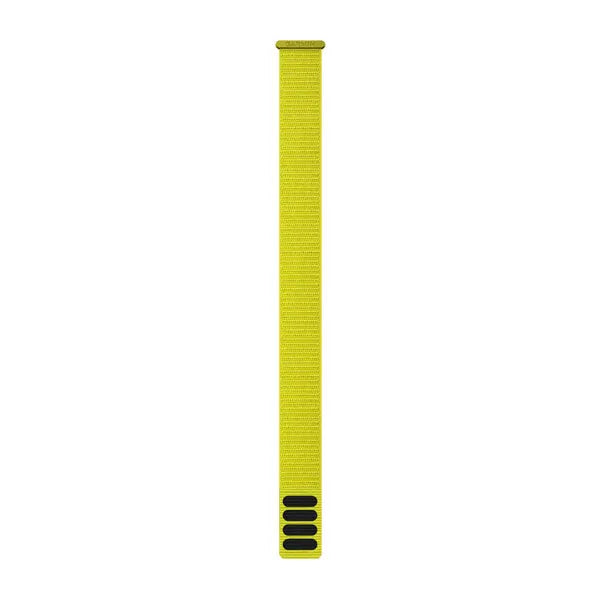Garmin QuickFit 22 Watch Bands - UltraFit Nylon Amp Yellow