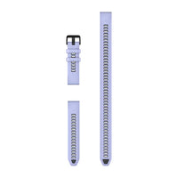 Garmin QuickFit 20 Watch Bands - Blueberry Silicone (3-piece Dive Set)