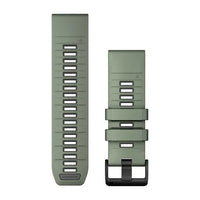 Garmin QuickFit 26 Watch Bands - Willow/Graphite Silicone