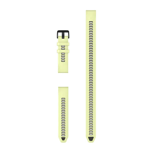 Garmin QuickFit 20 Watch Bands - Citron Silicone (3-piece Dive Set)