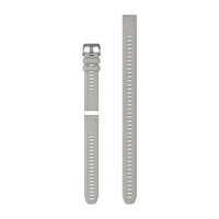 Garmin QuickFit 20 Watch Bands - Fog Grey Silicone (3-piece Dive Set)