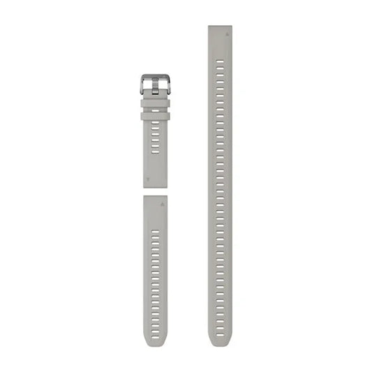 Garmin QuickFit 20 Watch Bands - Fog Grey Silicone (3-piece Dive Set)