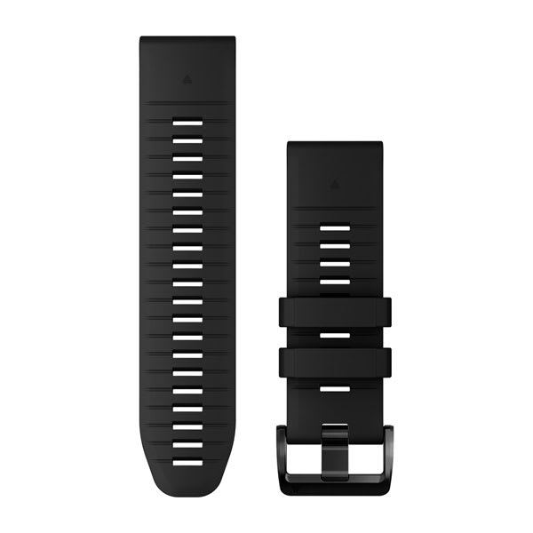 Garmin QuickFit 26 Watch Bands - Black Silicone