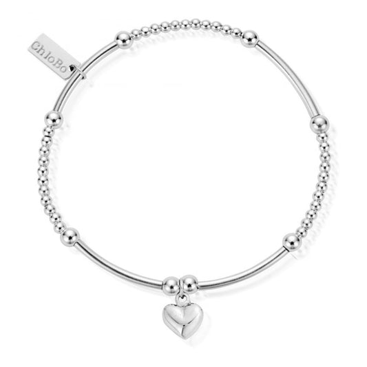 Cute Mini Puffed Heart Bracelet