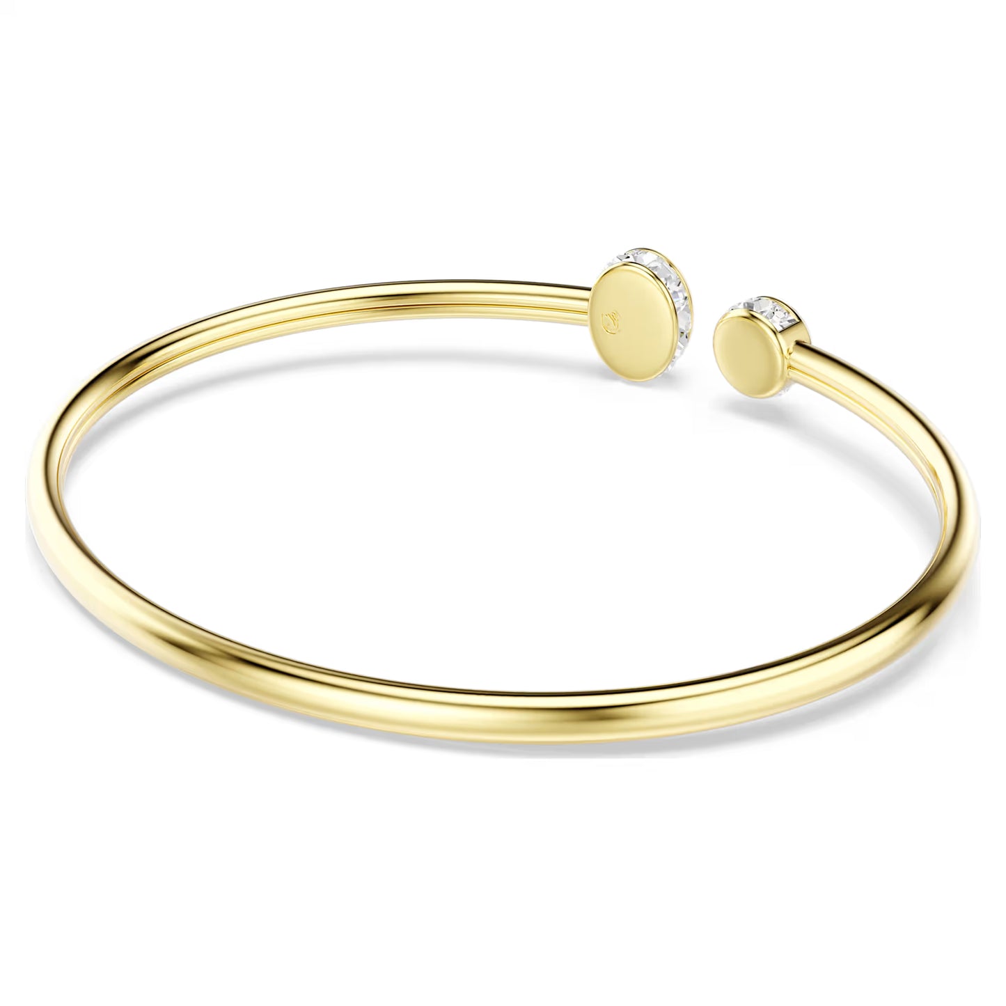 Chroma Bangle Mixed Cuts, Multicoloured, 18K Gold Finish