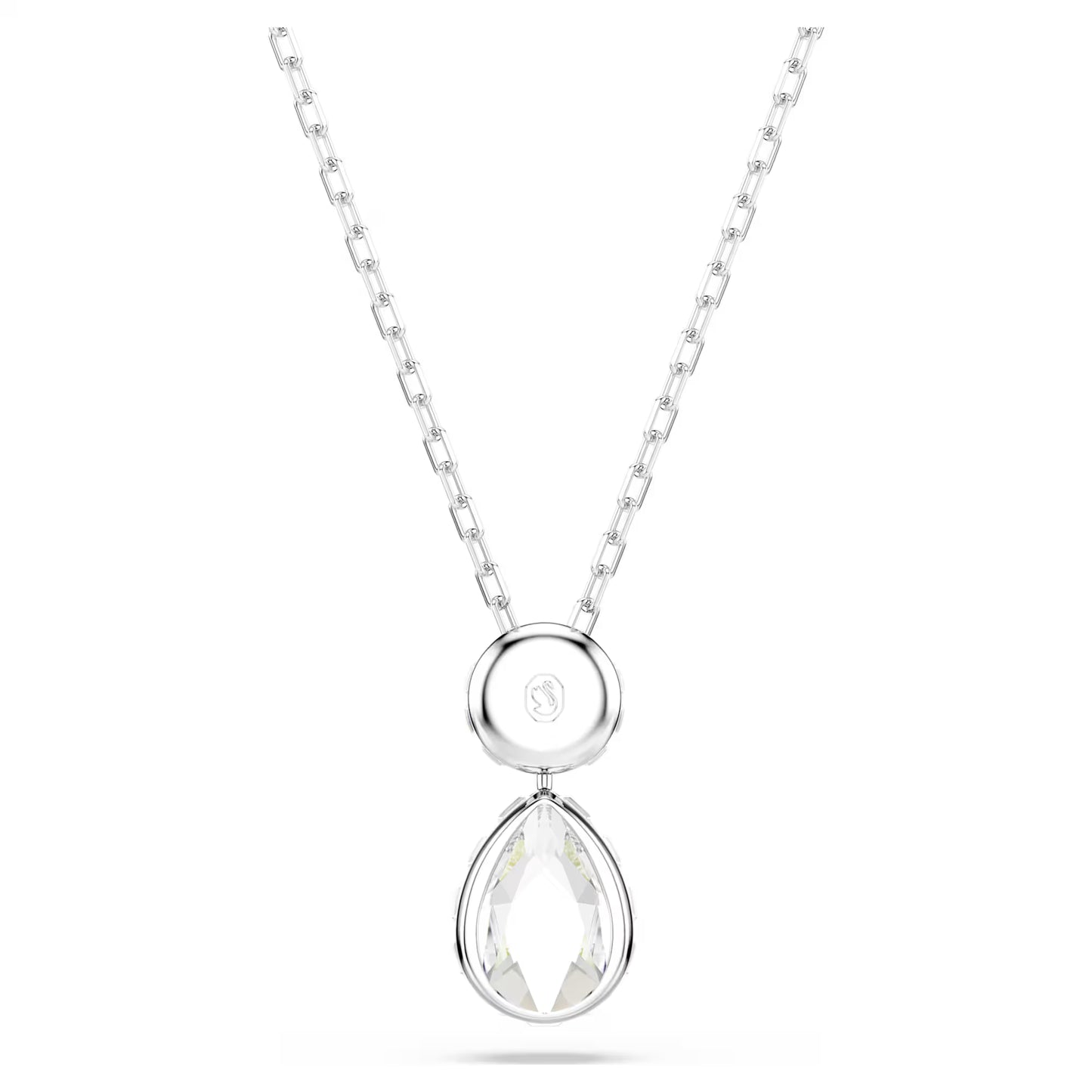 Chroma pendant, Mixed cuts, Multicoloured, Rhodium plated