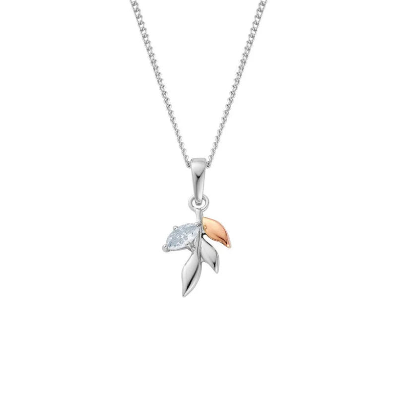 Royal Leaf Sterling Silver Pendant