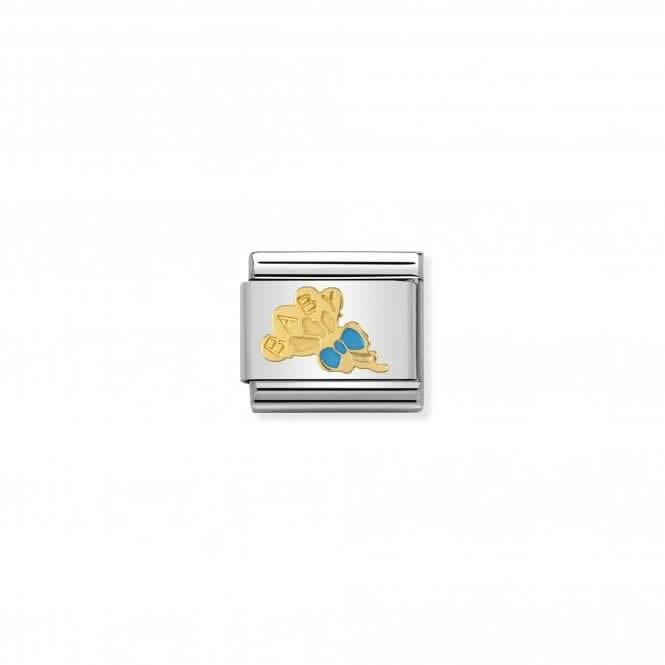 Baby Blue Balloons Charm