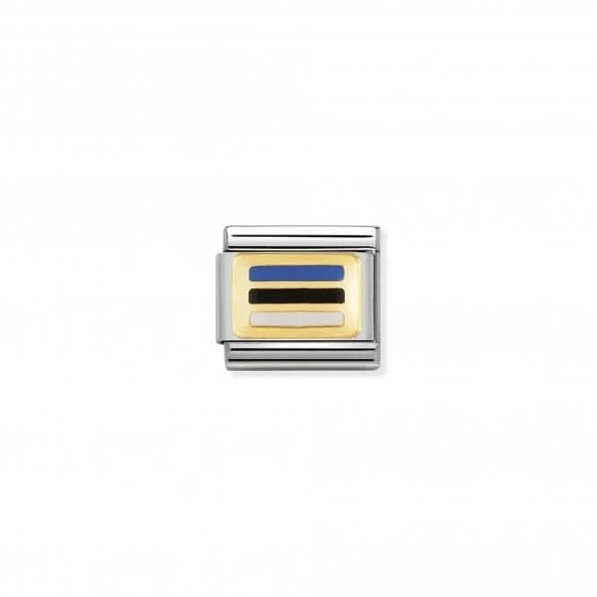 Estonia Gold Charm