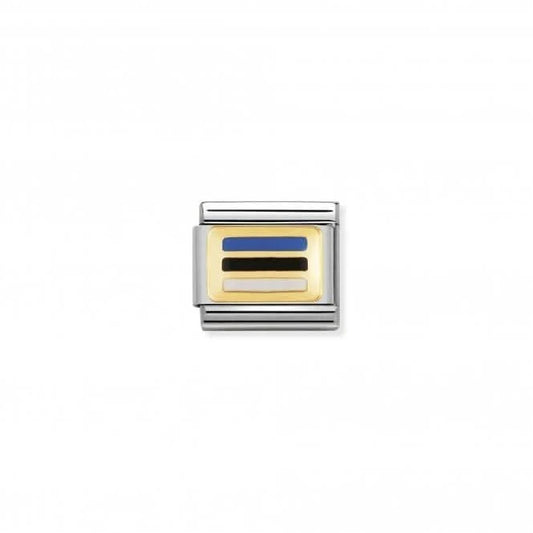 Estonia Gold Charm
