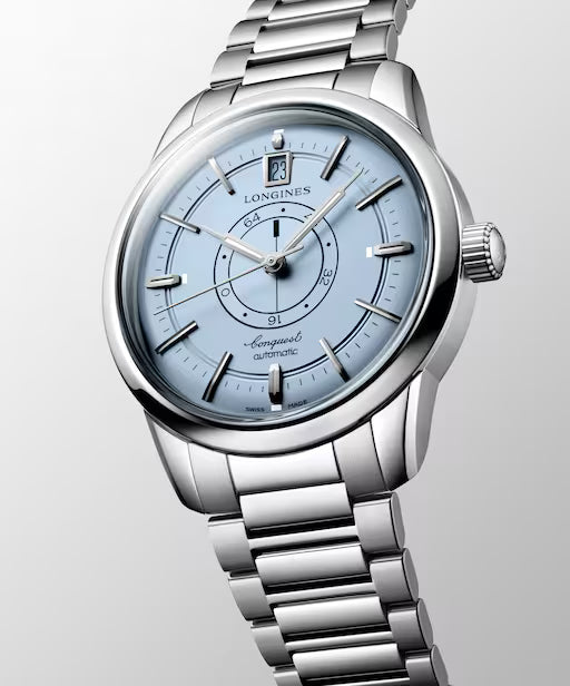 Conquest Heritage 38mm Central Power Reserve Automatic Watch