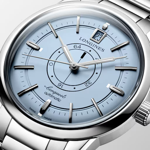 Conquest Heritage 38mm Central Power Reserve Automatic Watch