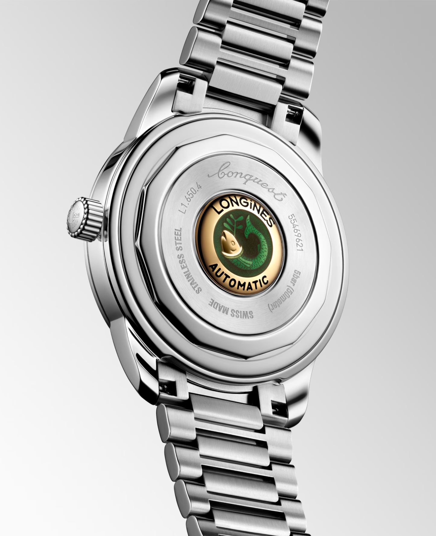Conquest Heritage 40mm Stainless Steel Automatic Watch