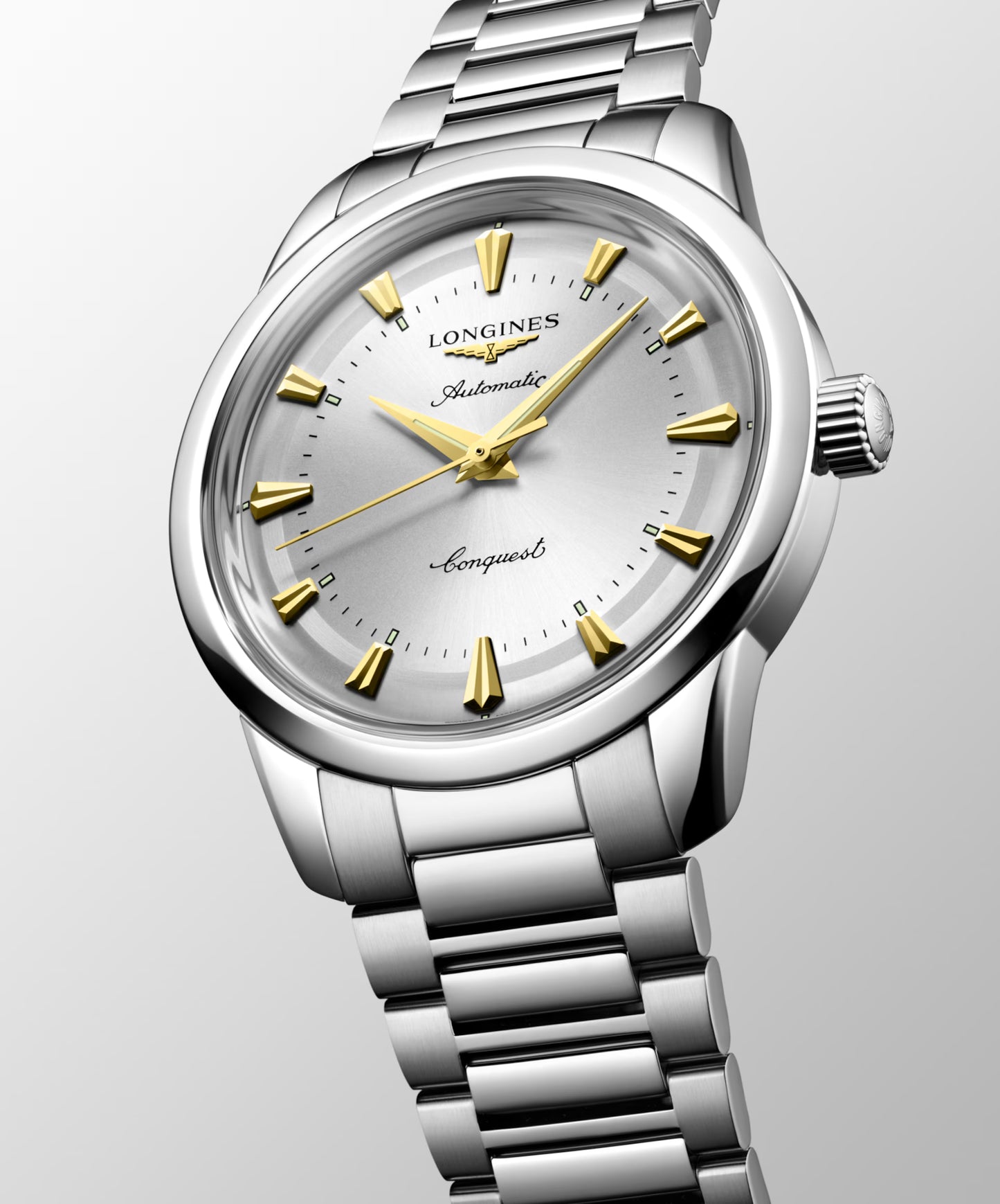 Conquest Heritage 40mm Stainless Steel Automatic Watch