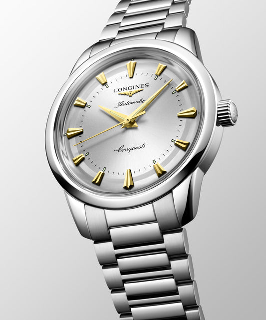 Conquest Heritage 40mm Stainless Steel Automatic Watch