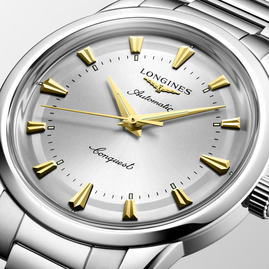 Conquest Heritage 40mm Stainless Steel Automatic Watch