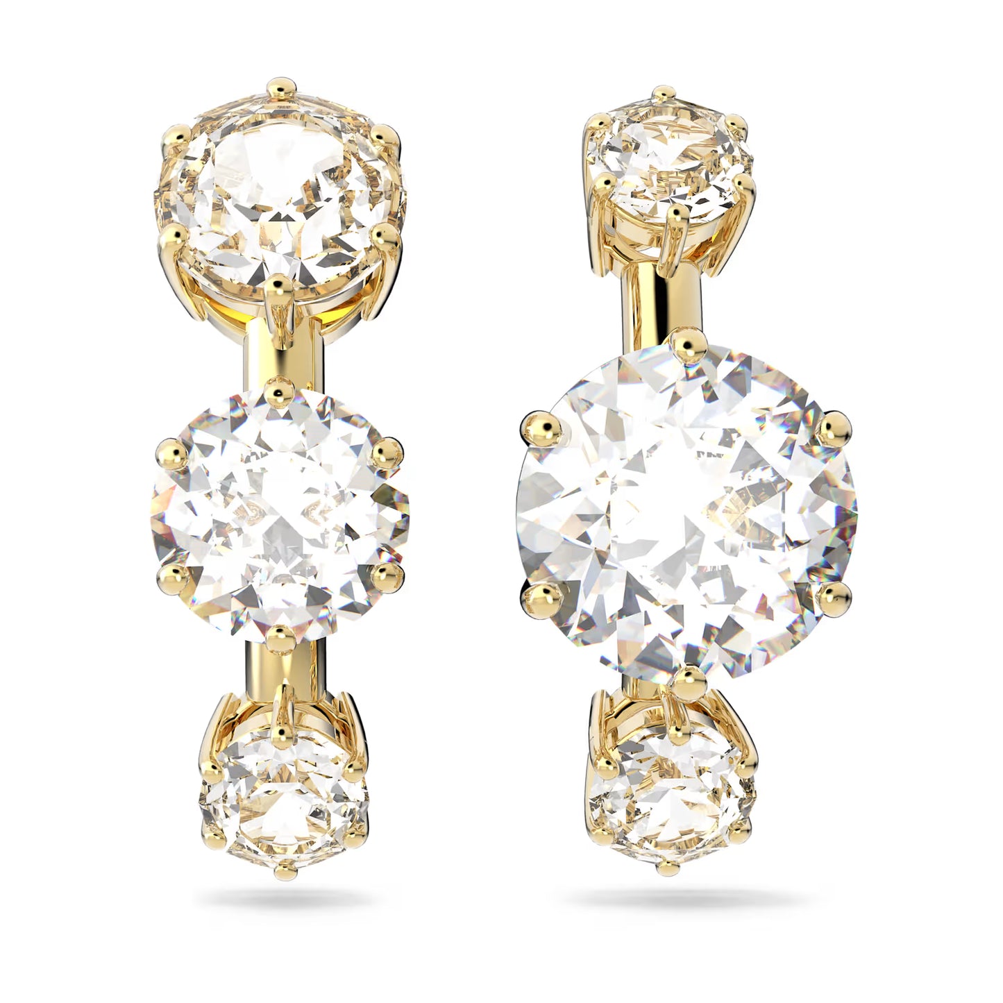 Constella Crystal Gold-tone Plated Earrings