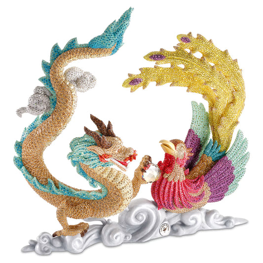 Crystal Myriad Dragon and Phoenix