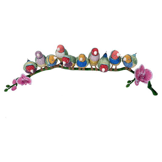 Crystal Myriad Gouldian Finches