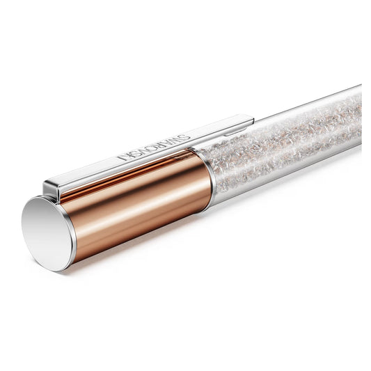 Crystalline ballpoint pen, Rose gold tone, Rose gold-tone plated