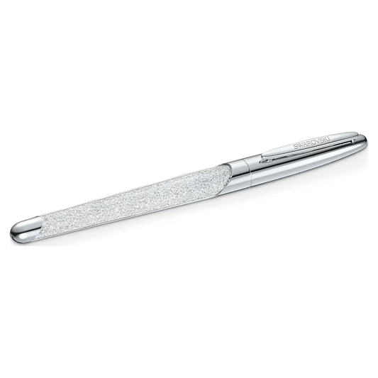 Crystalline Nova rollerball pen Silver Tone