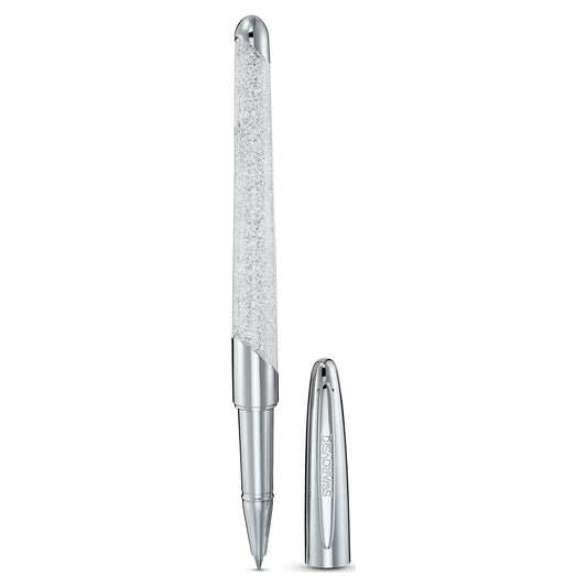 Crystalline Nova rollerball pen Silver Tone