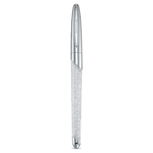 Crystalline Nova rollerball pen Silver Tone
