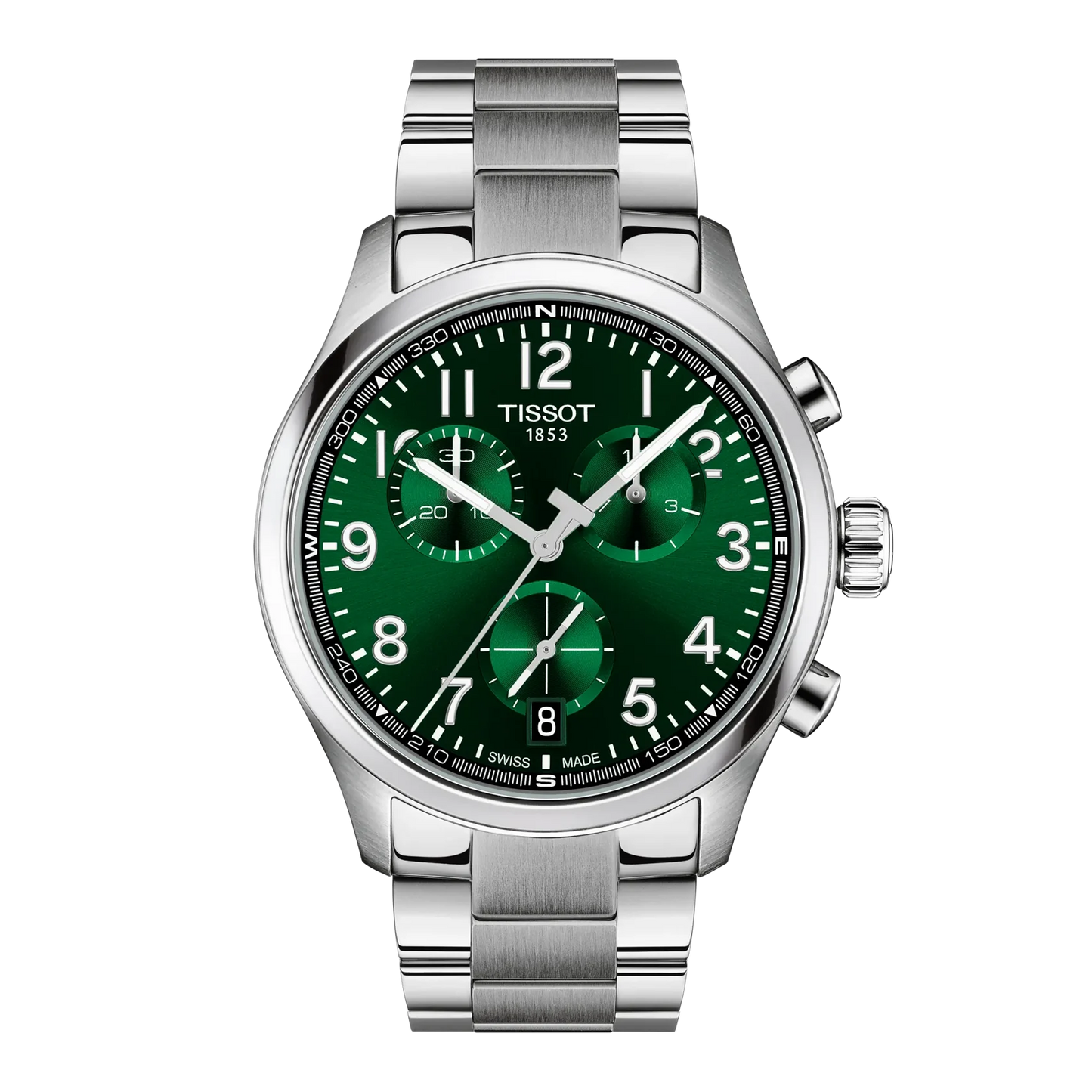 Chrono L 42mm Stainless Steel Quartz Watch