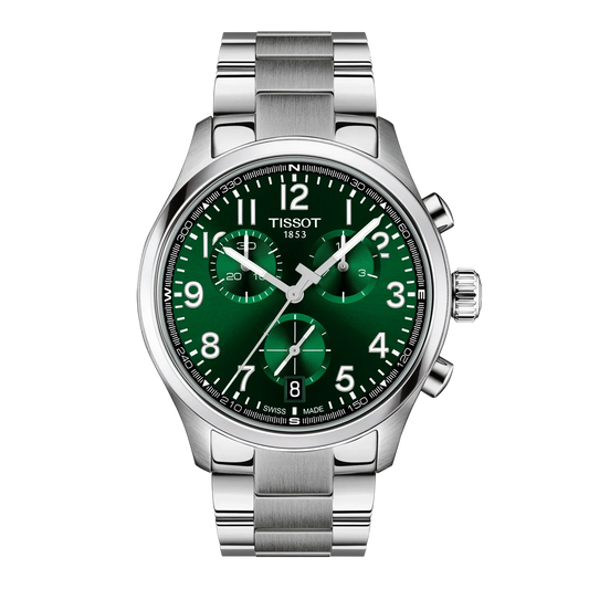 Chrono L 42mm Stainless Steel Quartz Watch